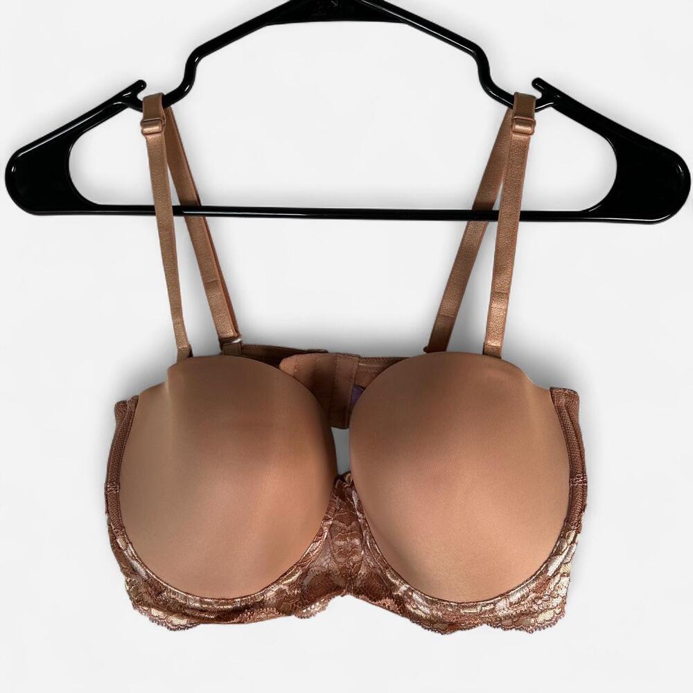 Adore Me - Lace Balconette Underwire Bra - Size 36DD